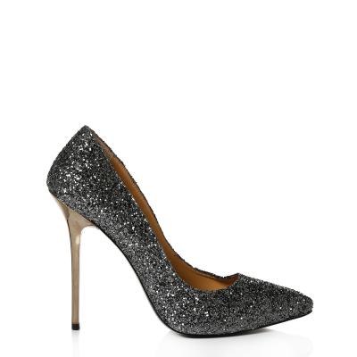 Mat Lame Simli Stiletto Ayakkabı(A-321)